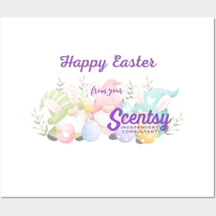 happy easter scentsy greetings Posters and Art